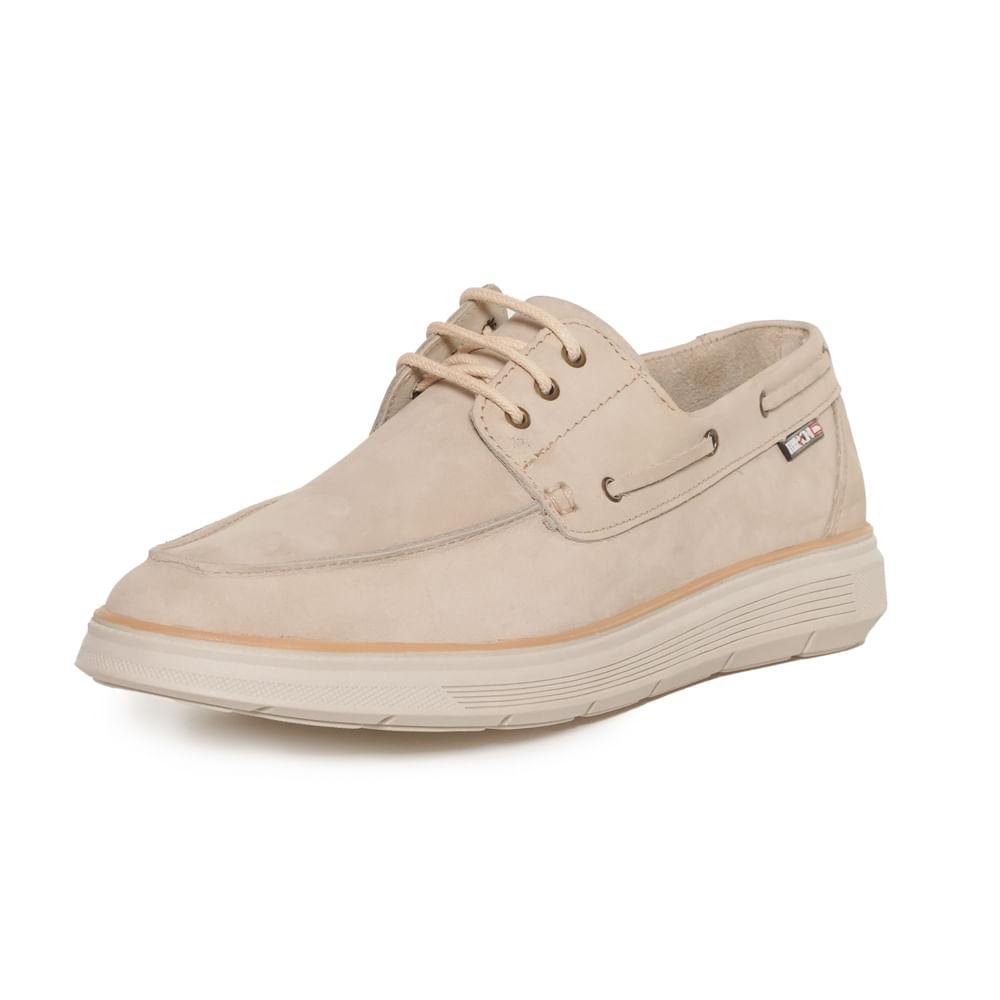 Mocassim Ferracini Index Masculino Bege 4