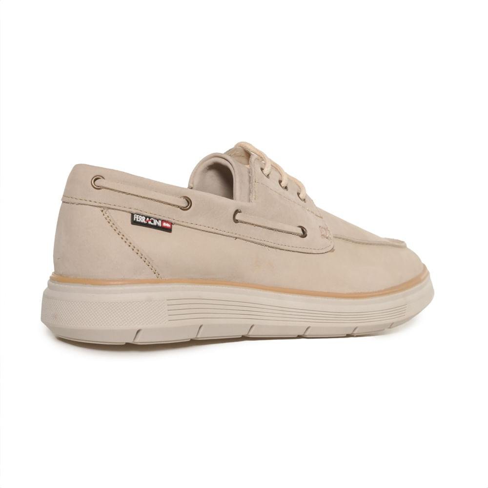 Mocassim Ferracini Index Masculino Bege 5