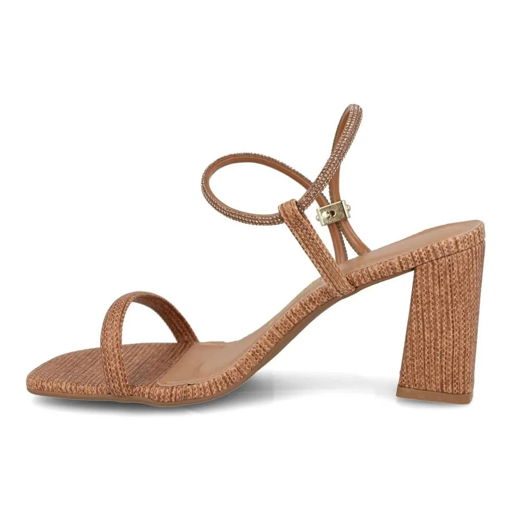 Sandália M Shuz Tramaxy Feminina Marrom 2