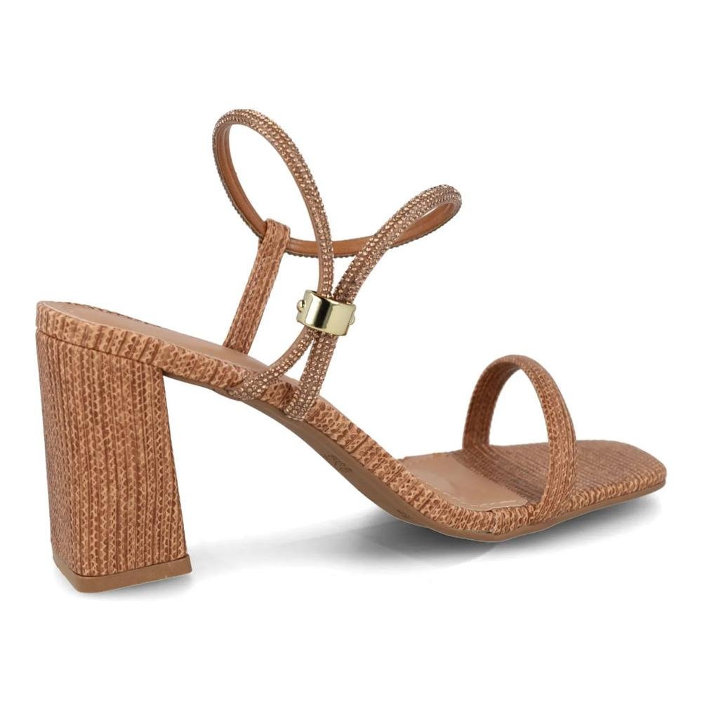 Sandália M Shuz Tramaxy Feminina Marrom 6