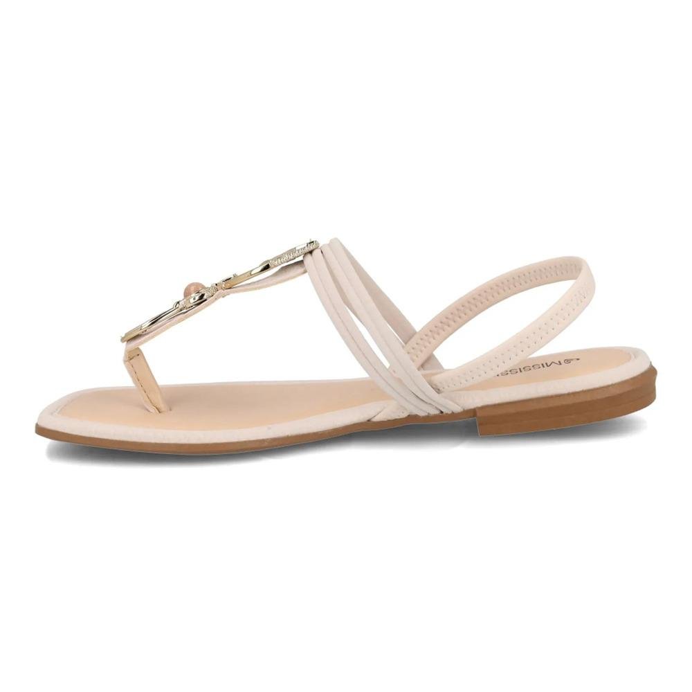 Sandália Mississipi Rasteira Feminina Branco 2