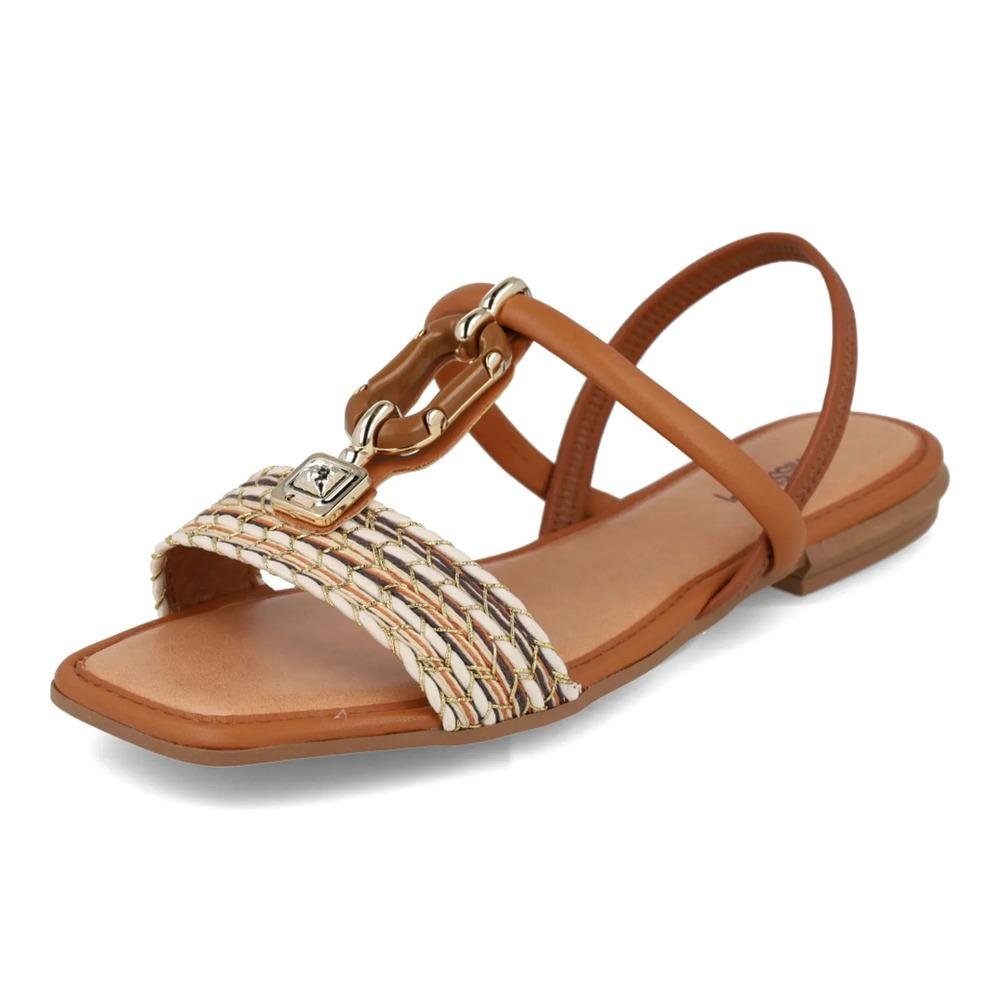 Sandália Mississipi Detalhe Feminina Marrom 5