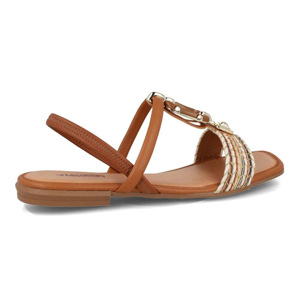 Sandália Mississipi Detalhe Feminina Marrom 6