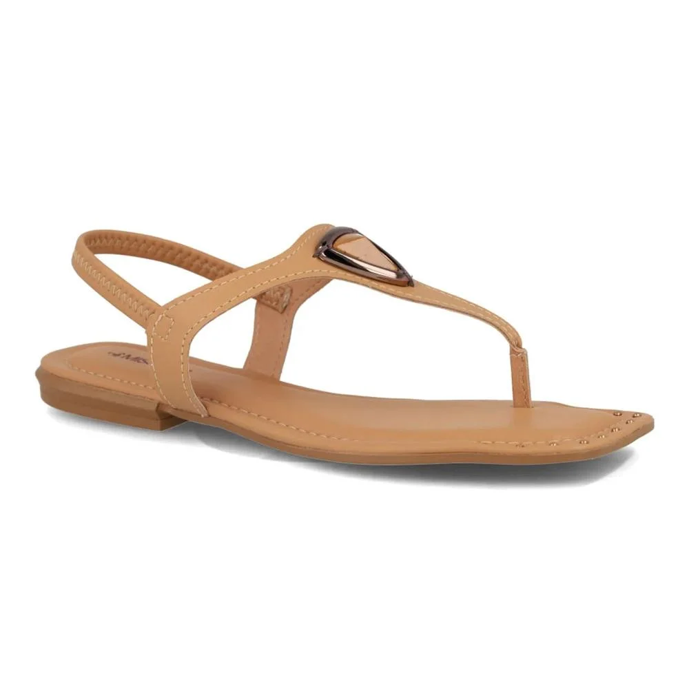 Sandália Mississipi Tira Central Feminina Marrom 3