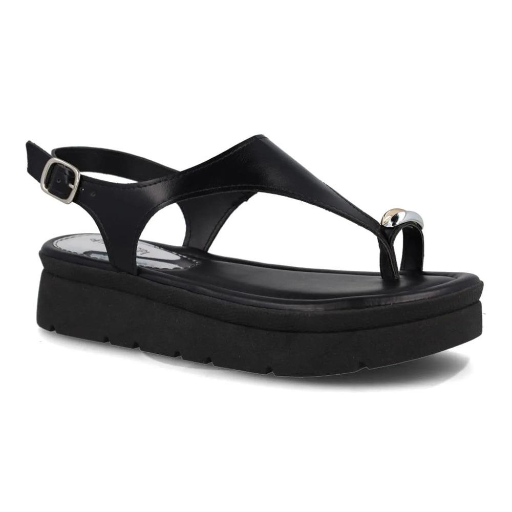 Sandália Mississipi Plataforma Feminina Preto 3