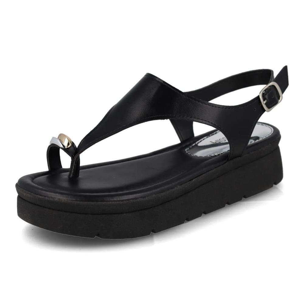Sandália Mississipi Plataforma Feminina Preto 5