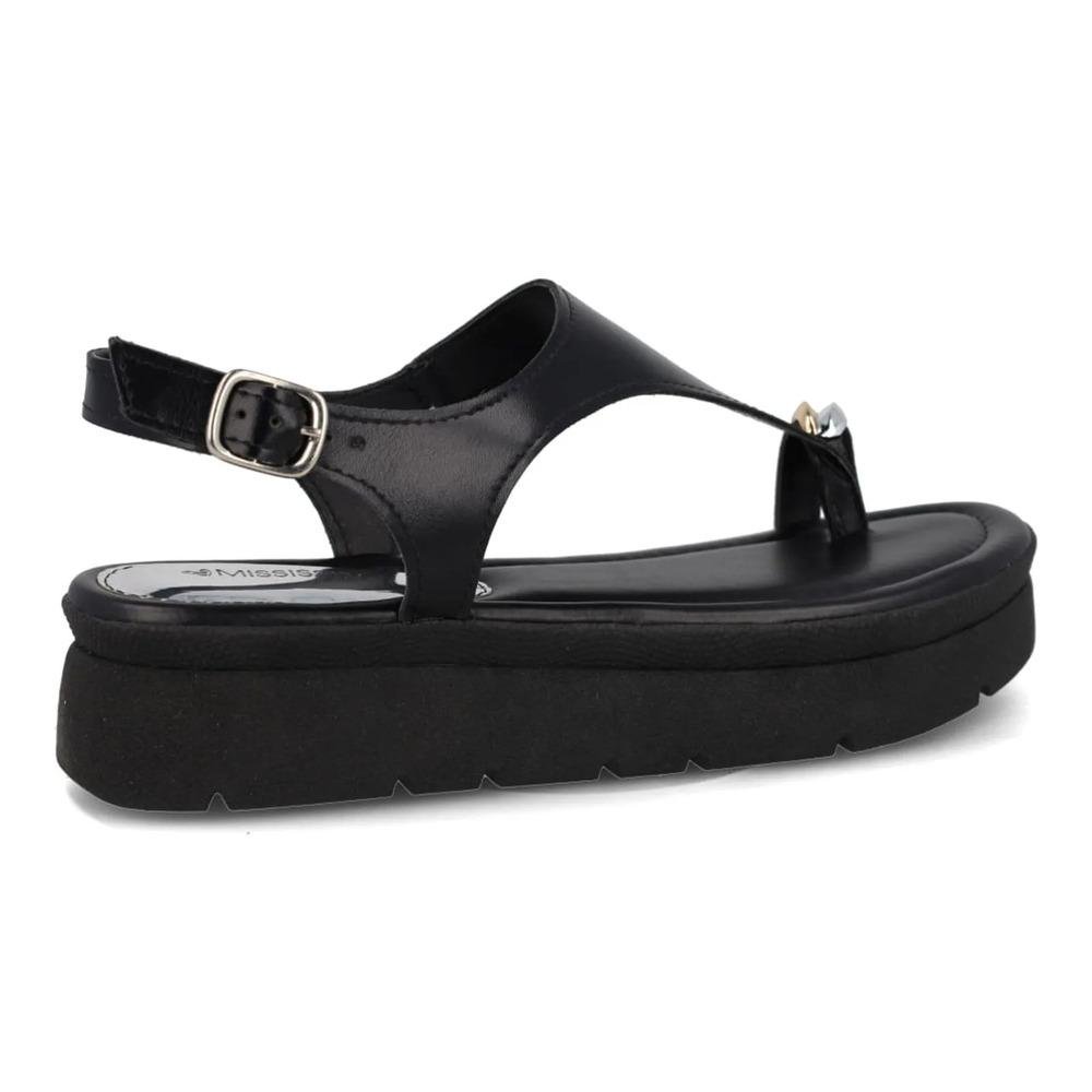 Sandália Mississipi Plataforma Feminina Preto 6