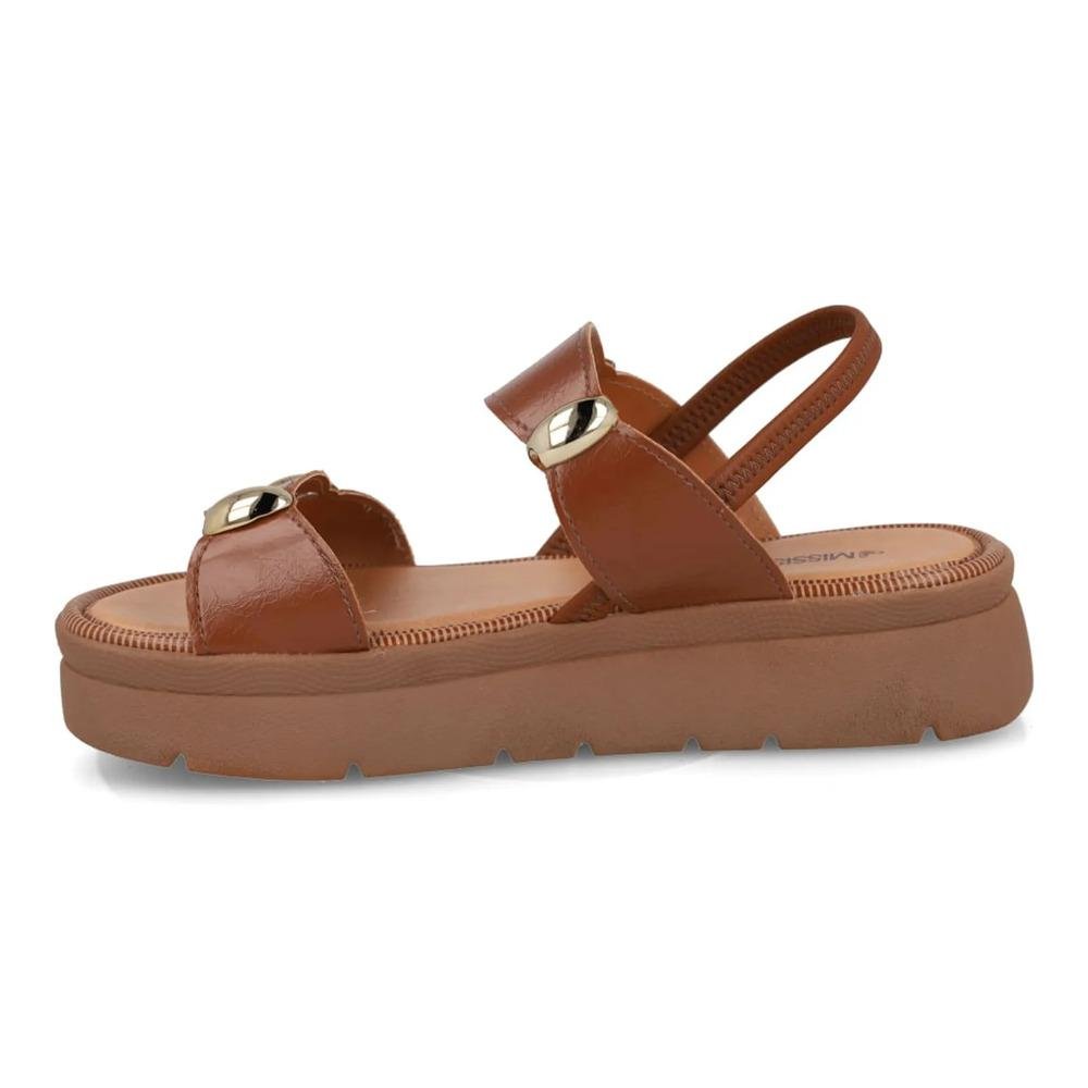 Sandália Mississipi Tira Feminina Marrom 2