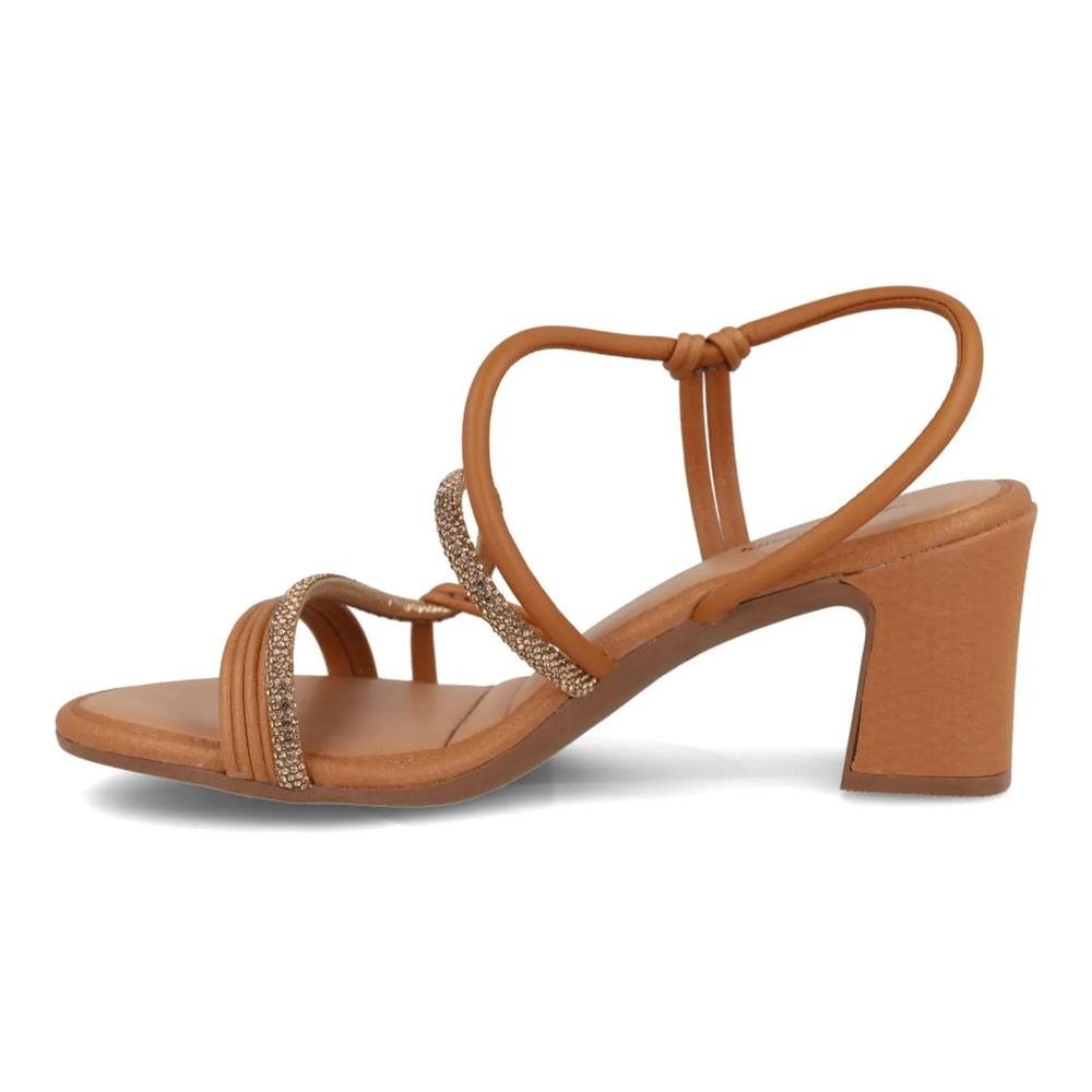 Sandália Mississipi Tiras Finas Feminina Marrom 2