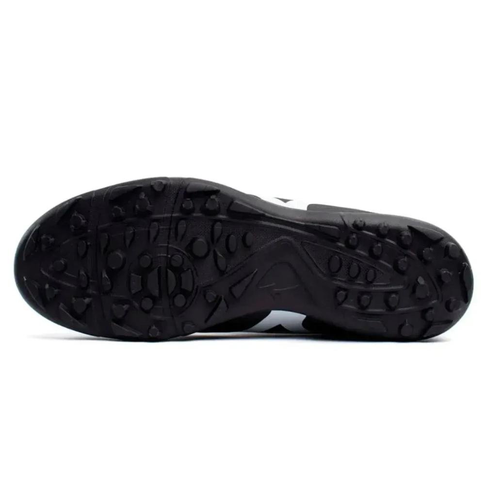 Chuteira Mizuno Society Regente Unissex Preto/Branco 6