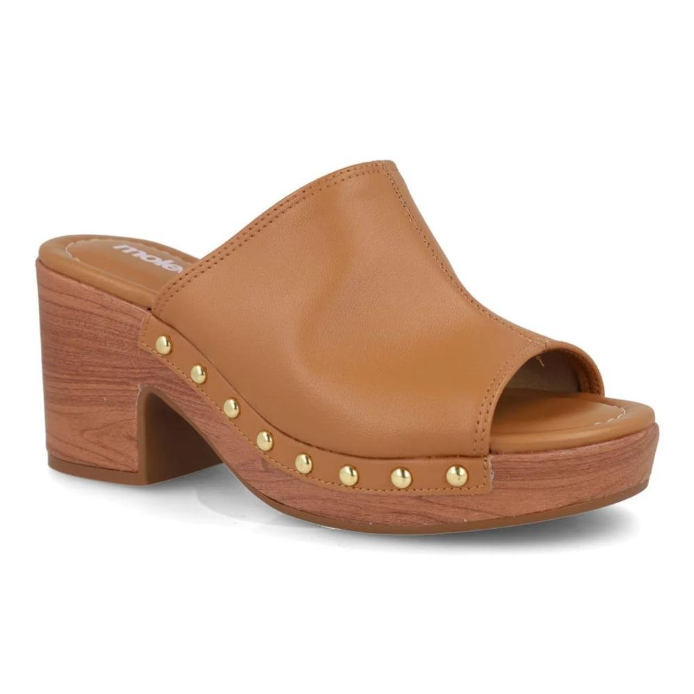 Tamanco Moleca Salto Bloco Feminino 3