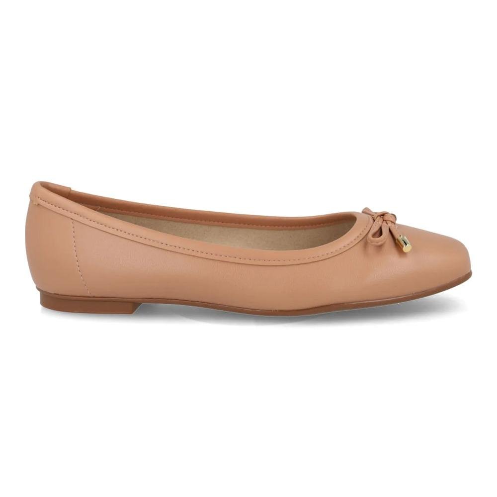 Sapatilha Moleca Laço Feminina Nude 2