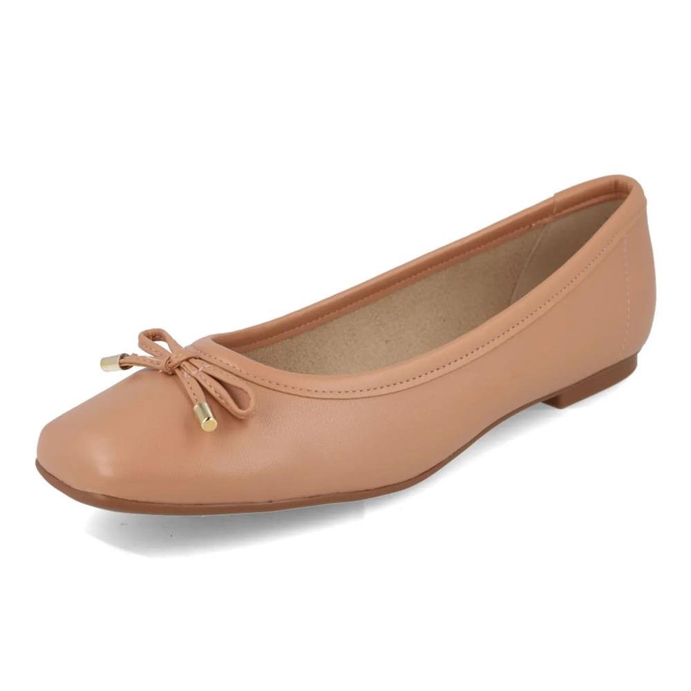 Sapatilha Moleca Laço Feminina Nude 5