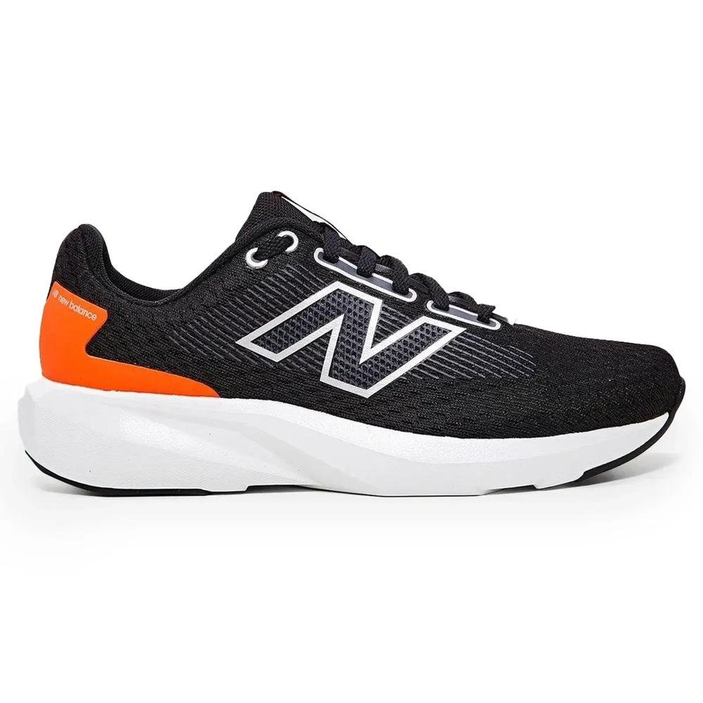 Tênis New Balance 413 V3 Masculino Preto/Laranja 1