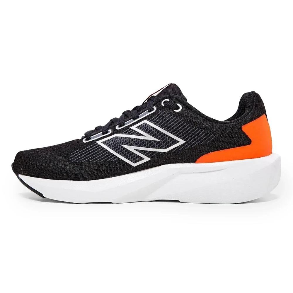 Tênis New Balance 413 V3 Masculino Preto/Laranja 2