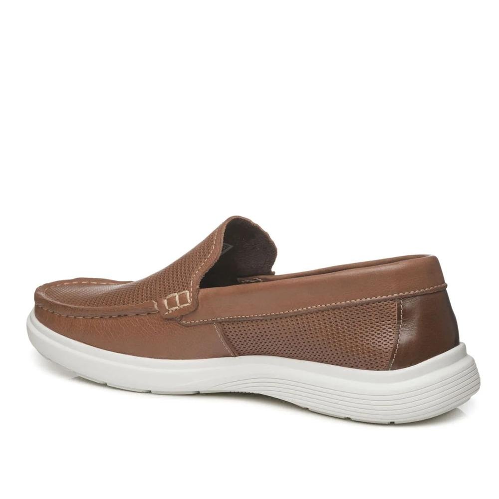 Sapato Mocassim Pegada Linha Navale Masculino Marrom 3