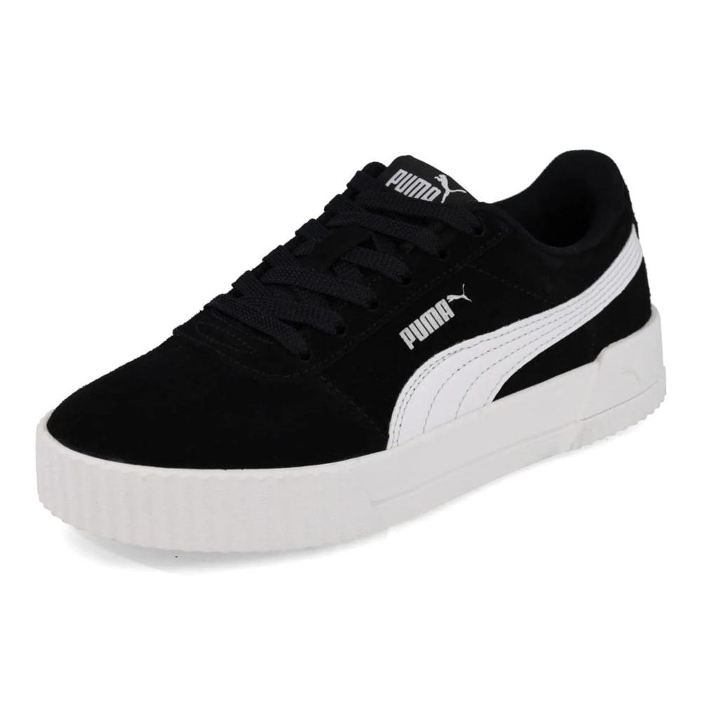 Tênis Puma Feminino Casual Preto/Branco 5