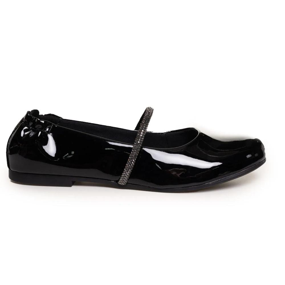 Sapatilha Quiz Tira Brilho Verniz Feminina