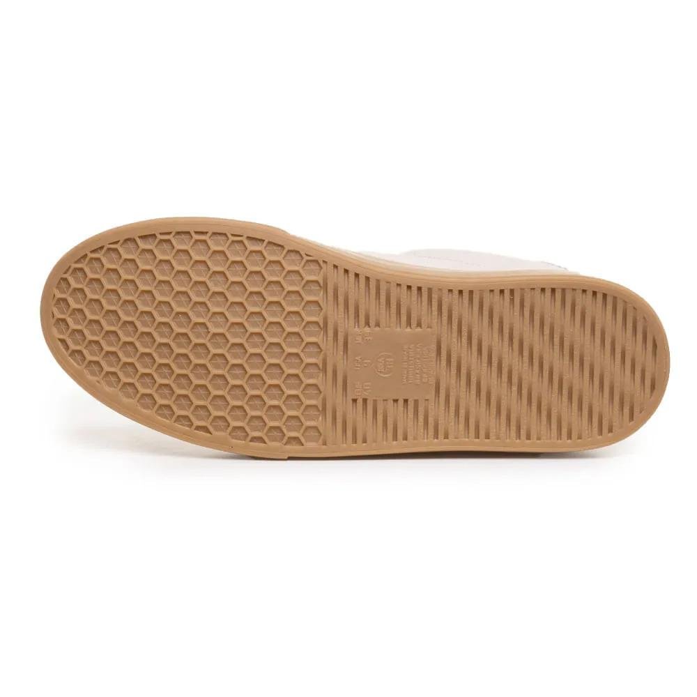 Tênis Quiz Casual Cadarço Feminino Branco Off 7