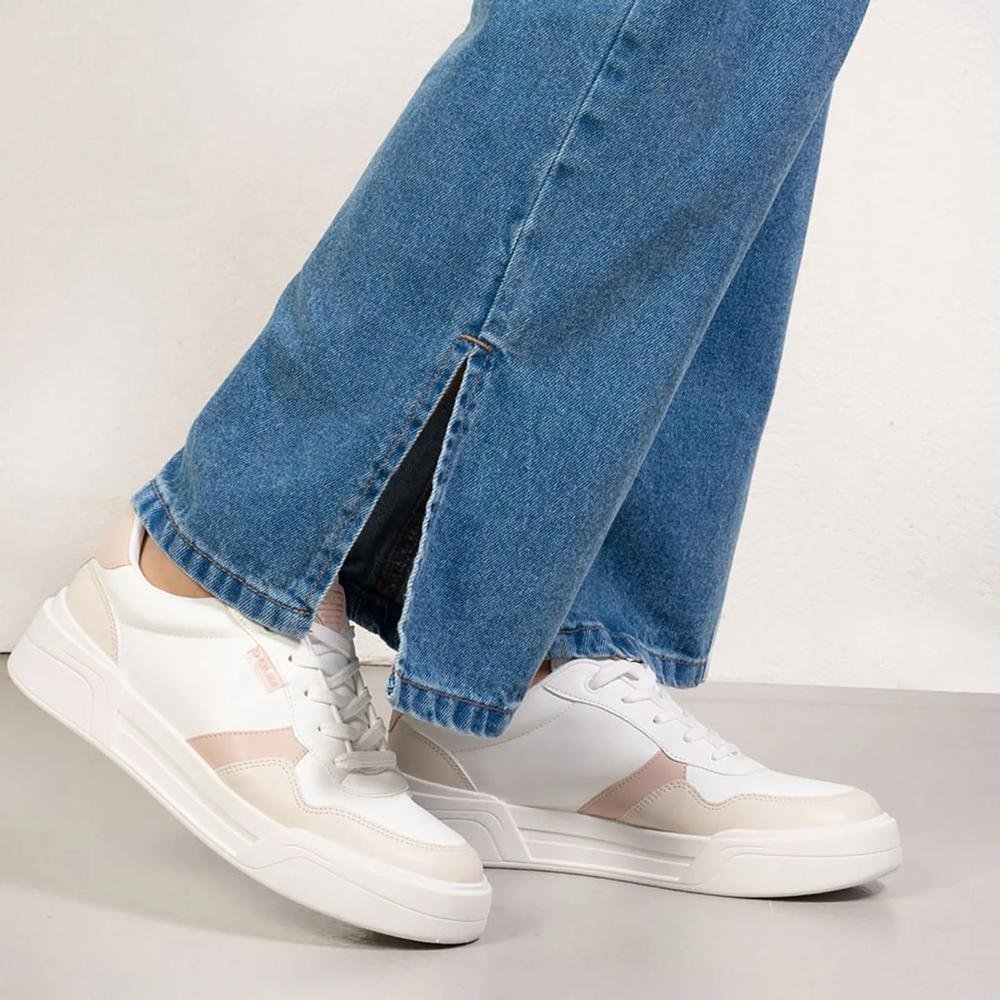 Tênis Quiz Casual Cores Feminino Branco 7
