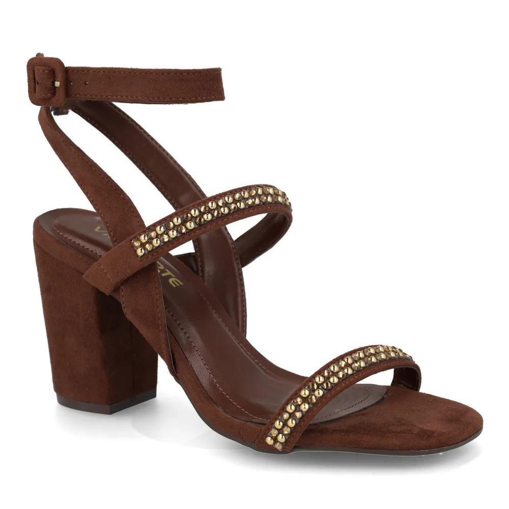 Sandália Via Marte Camurça Ultra Feminina Marrom 4