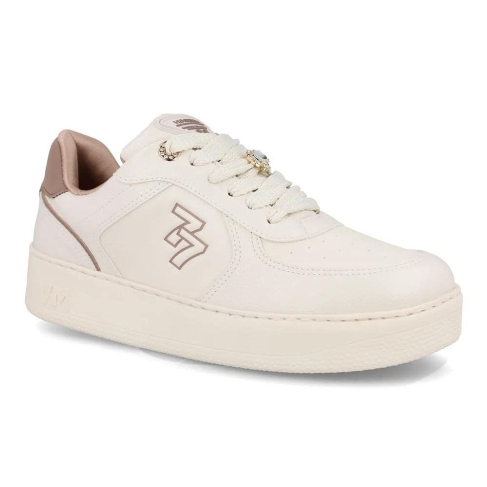 Tênis Casual Via Marte 77 Feminino Off White 2