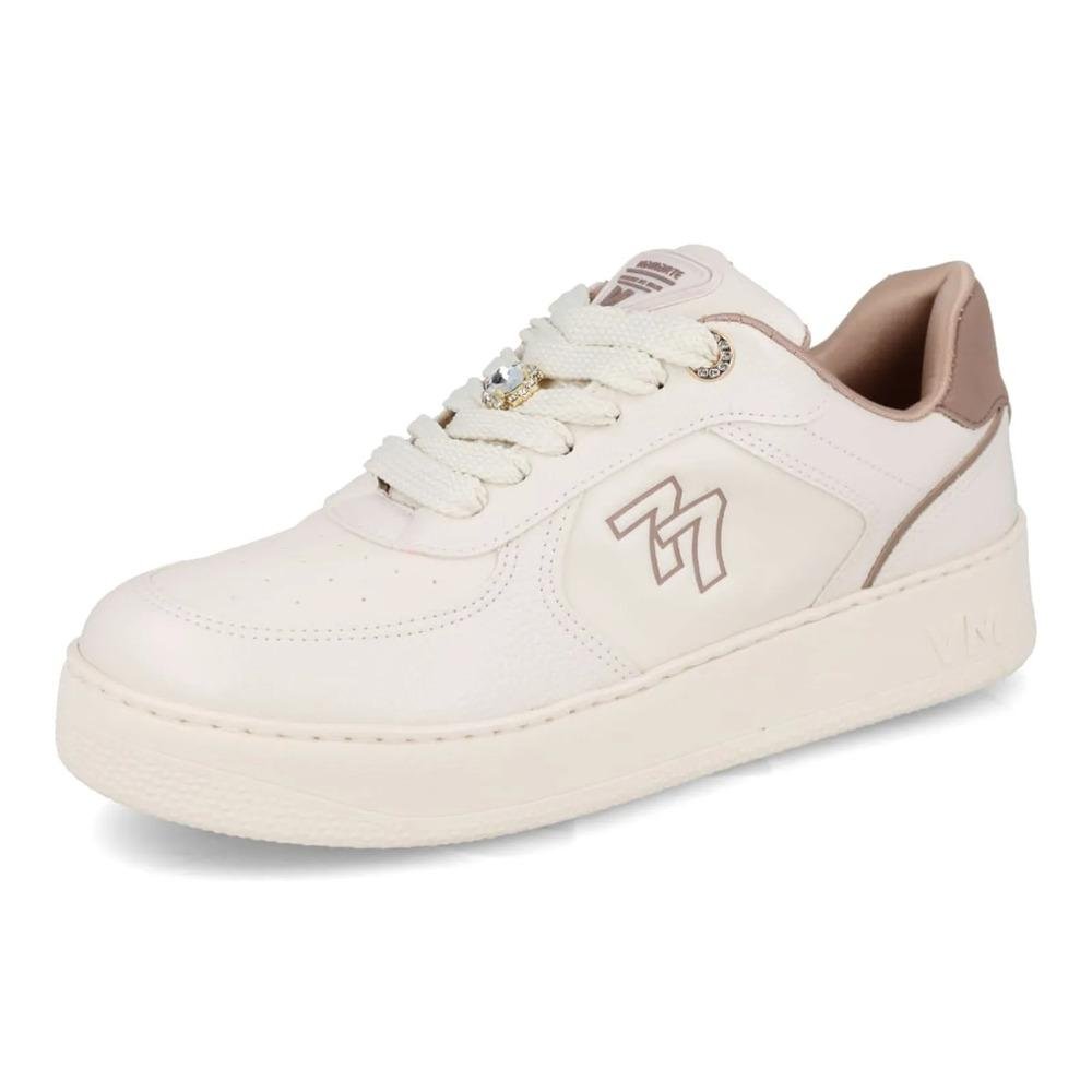 Tênis Casual Via Marte 77 Feminino Off White 4