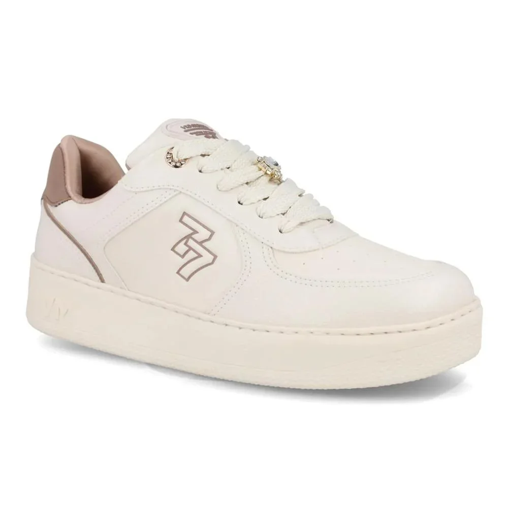 Tênis Casual Via Marte 77 Feminino Off White 2