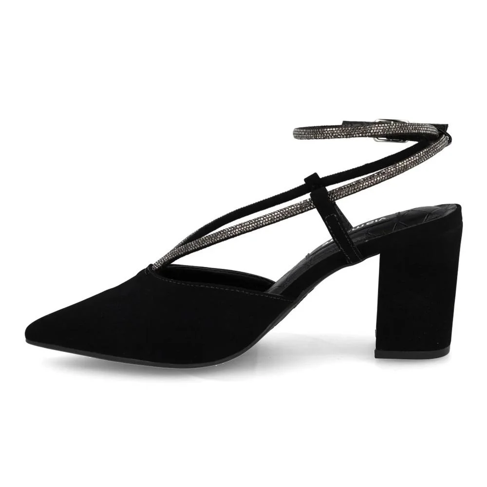 Sapato Via Marte Bico Fino Feminino Preto 2