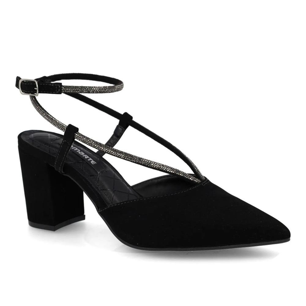 Sapato Via Marte Bico Fino Feminino Preto 3