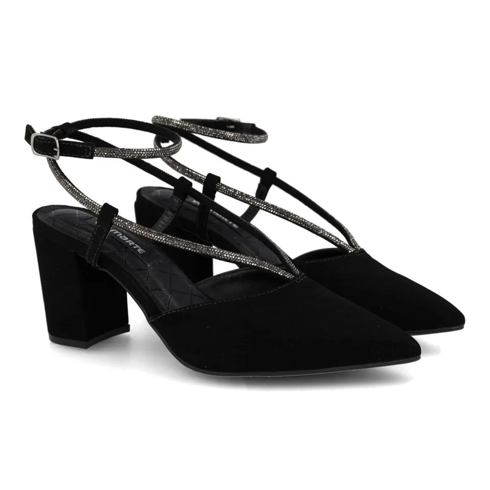 Sapato Via Marte Bico Fino Feminino Preto 4