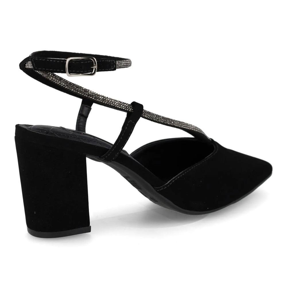 Sapato Via Marte Bico Fino Feminino Preto 6