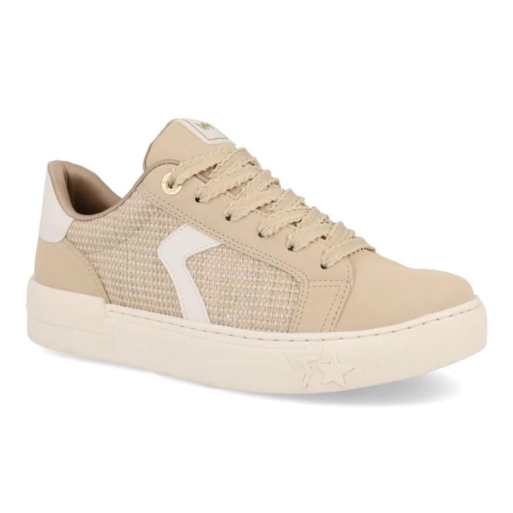 Tênis Via Marte Casual Amaretto Feminino Bege 3