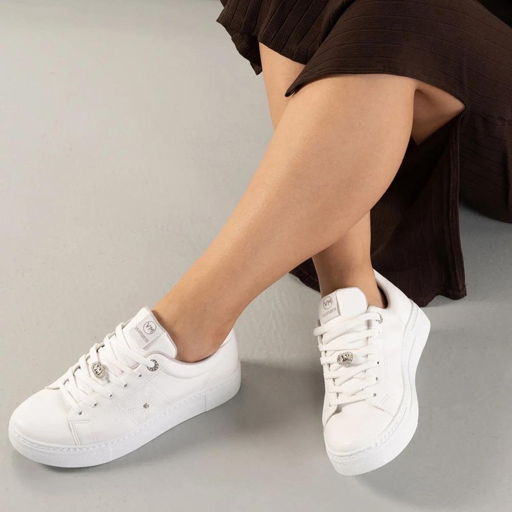 Tênis Via Marte Detalhe VM Feminino Branco 7