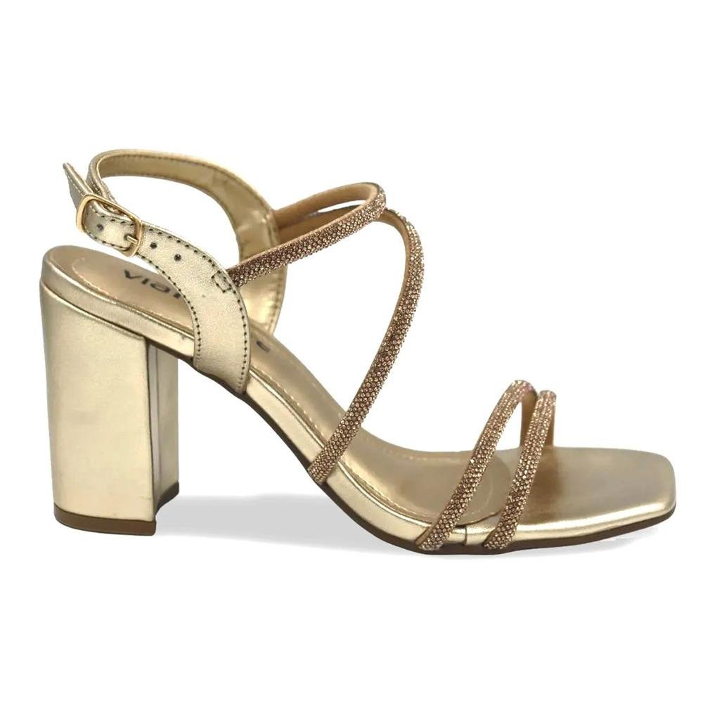 Sandália Via Marte Bico Quadrado Feminina