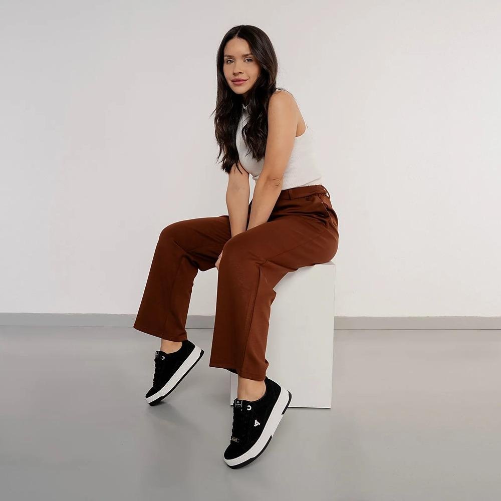 Tênis Via Marte Streetwear Feminino Preto 10