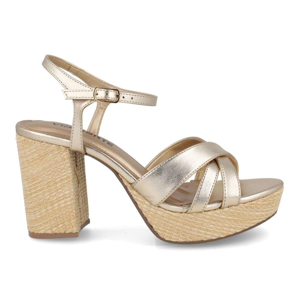 Sandália Via Marte Tiras Cruzadas Feminina