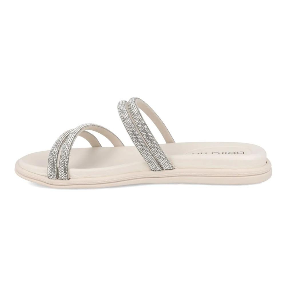 Tamanco Beira Rio Papete Feminino Off White 2