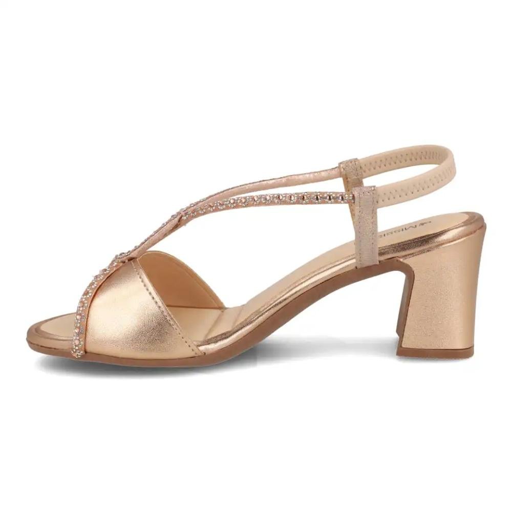 Sandália Mississipi Peep Toe Feminina Rose 2
