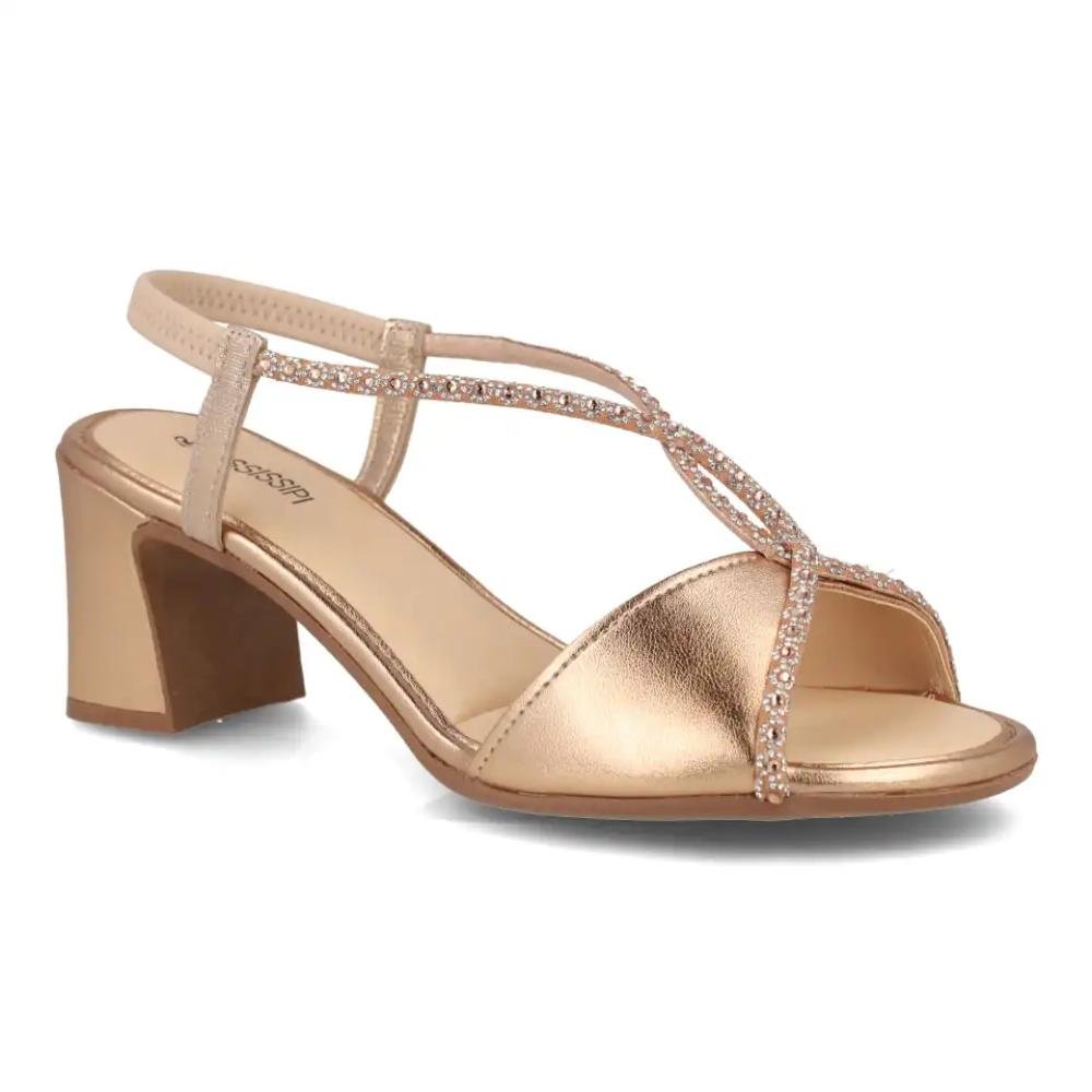 Sandália Mississipi Peep Toe Feminina Rose 3