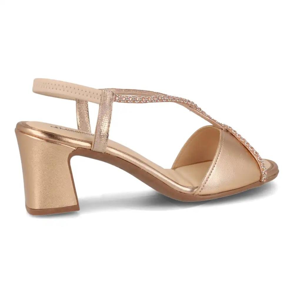 Sandália Mississipi Peep Toe Feminina Rose 6