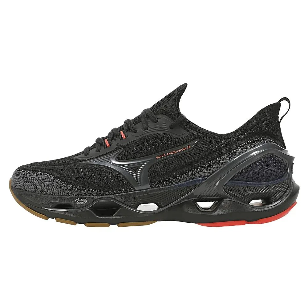 Tênis Mizuno Wave Endeavor 3 Masculino Preto 2