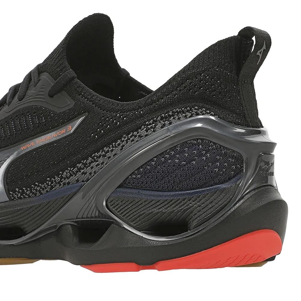 Tênis Mizuno Wave Endeavor 3 Masculino Preto 6