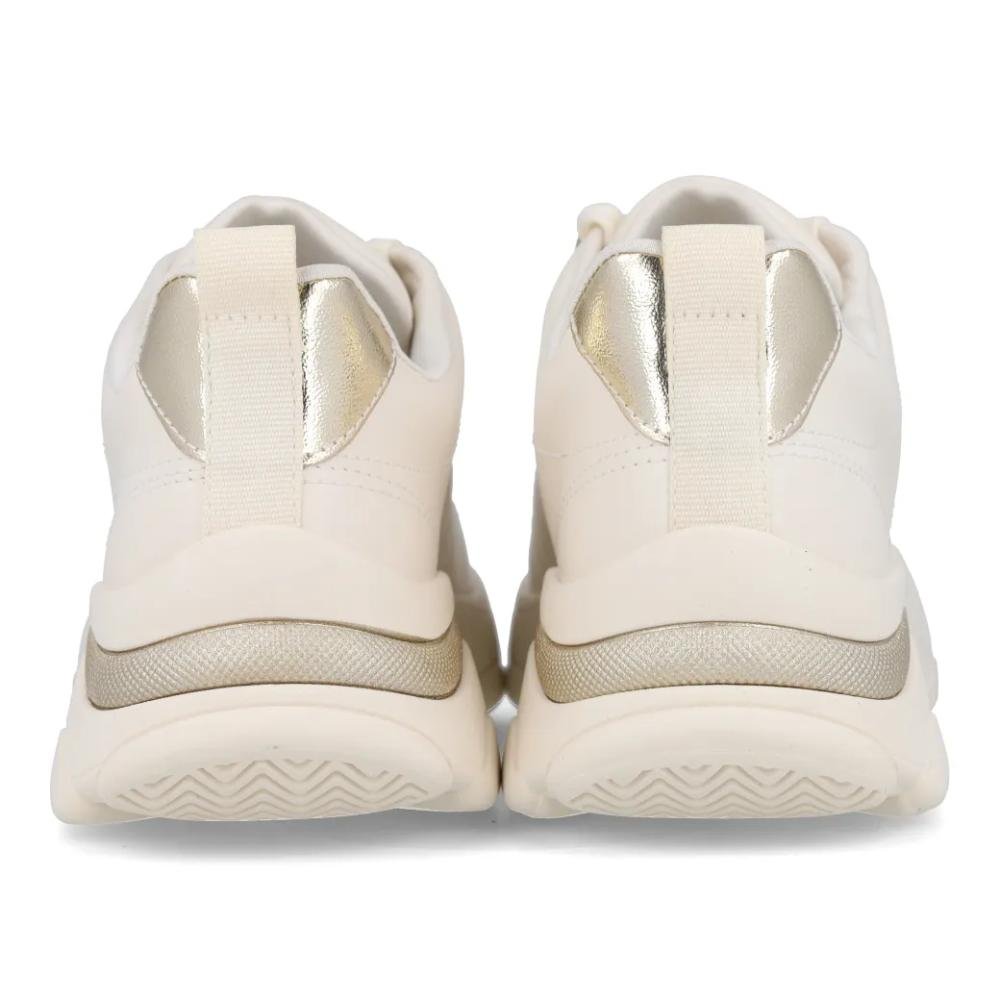 Tênis Ramarim Detalhe Metalizado Feminino Creme 7