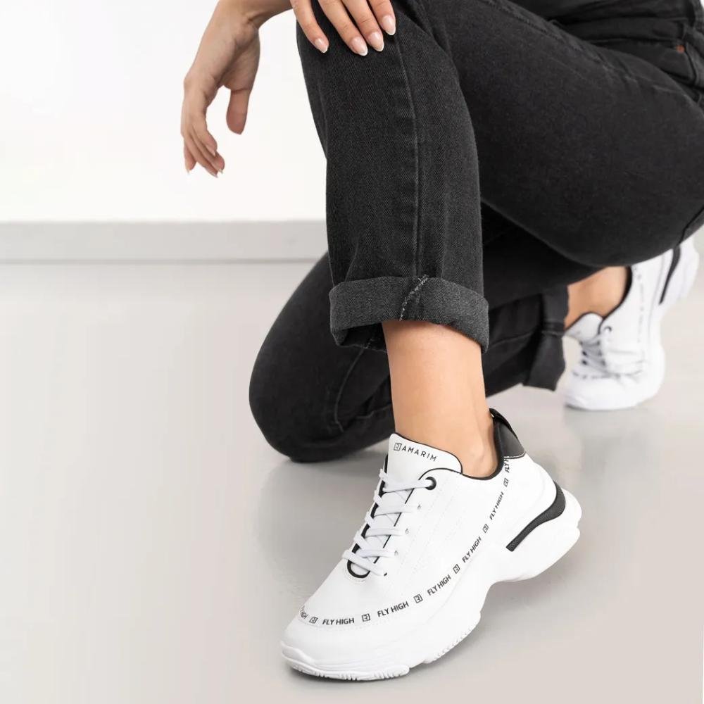 Tênis Ramarim Live Your Dreams Feminino Branco/Preto 9