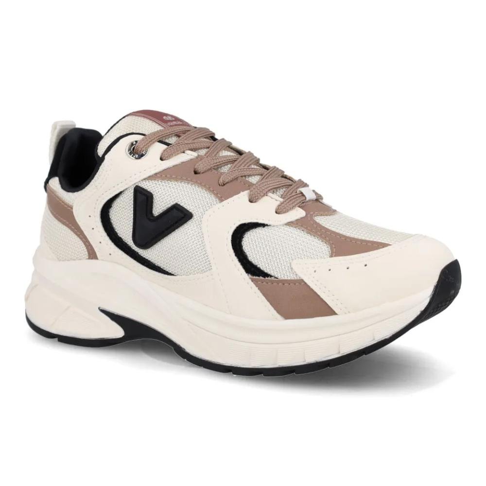 Tênis Via Marte Tela Feminino Off White/Preto 3