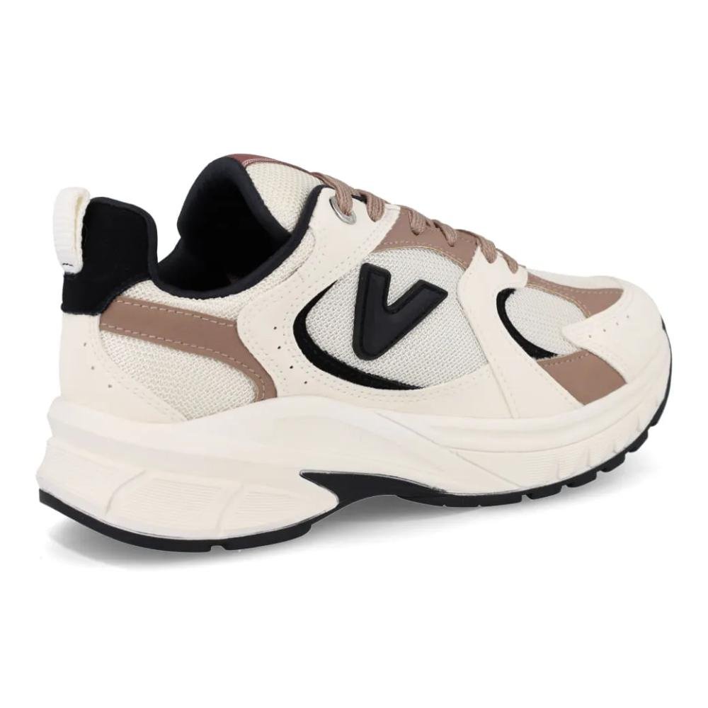 Tênis Via Marte Tela Feminino Off White/Preto 5