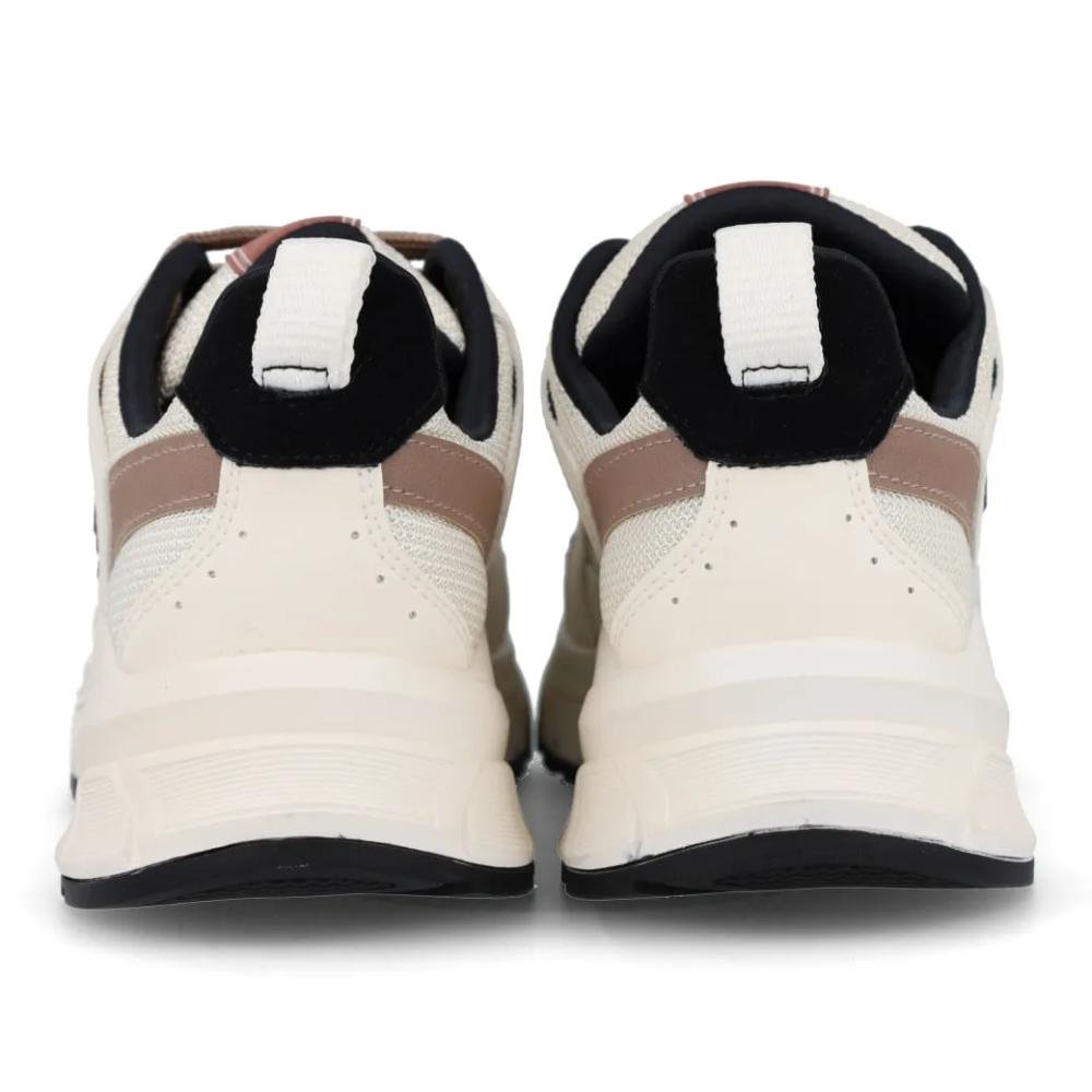 Tênis Via Marte Tela Feminino Off White/Preto 6