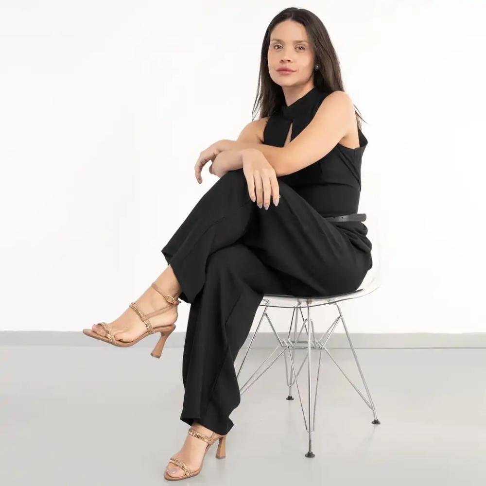 Sandália Via Marte Salto Taça Feminina Bege 6