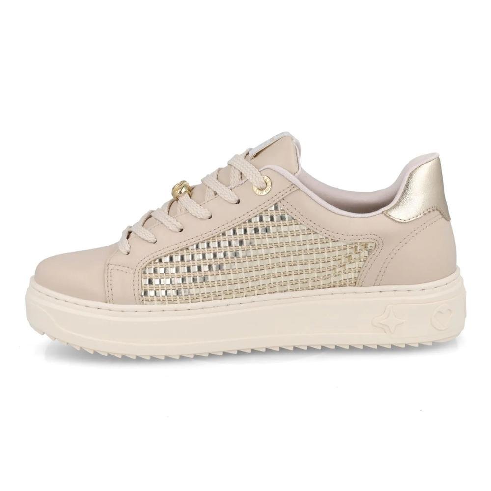 Tênis Via Marte Casual Saara Feminino Bege 2